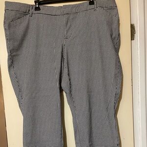 Old Navy print slacks. 22 plus long
